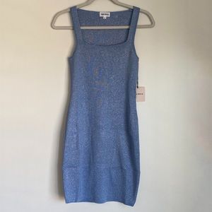 Superdown Nuria Mini Dress In Metallic Multi sz XS